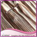 Clip in Hair 100% Indian Human Virgin Human Hair